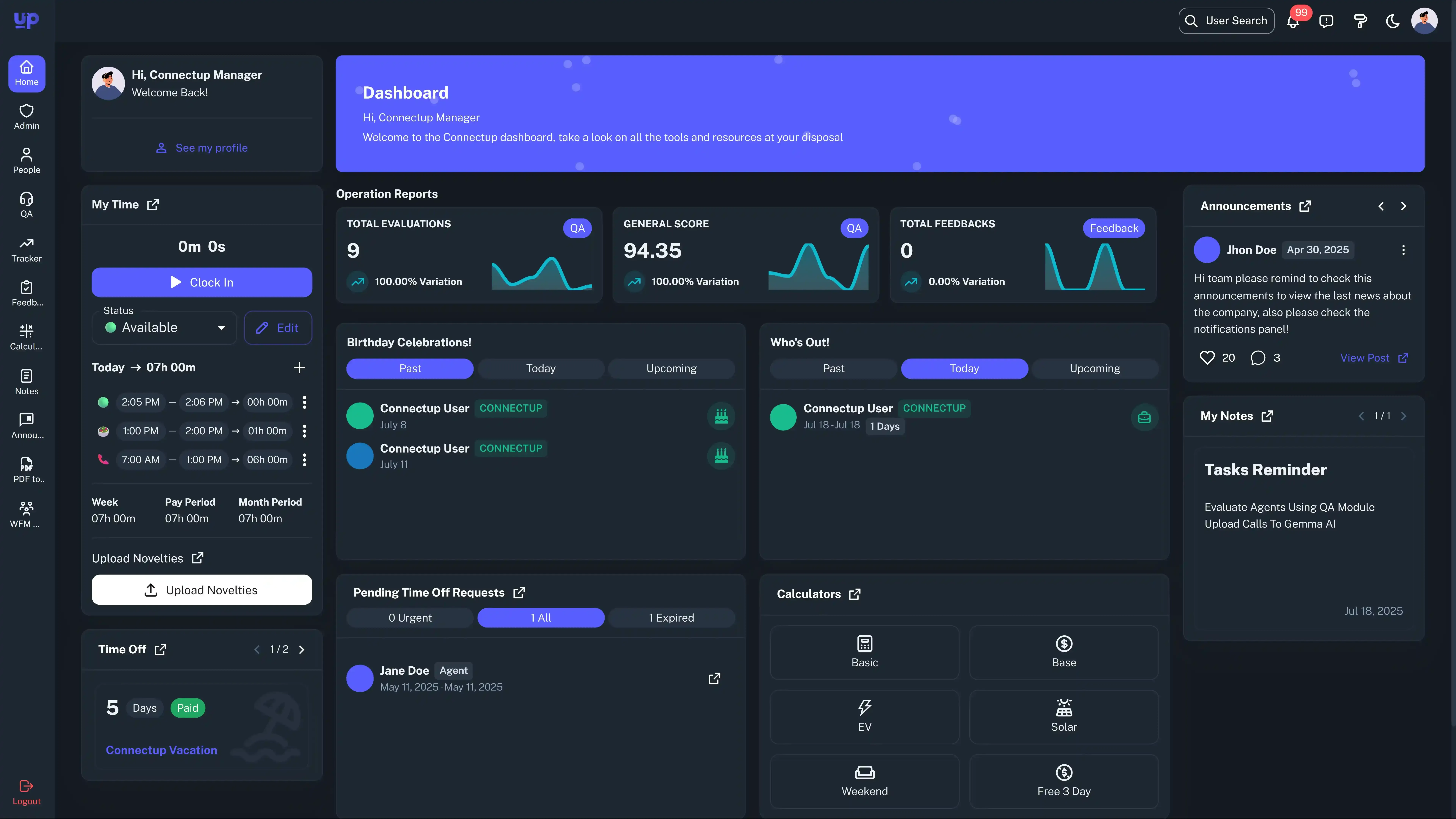 Connectup screenshot